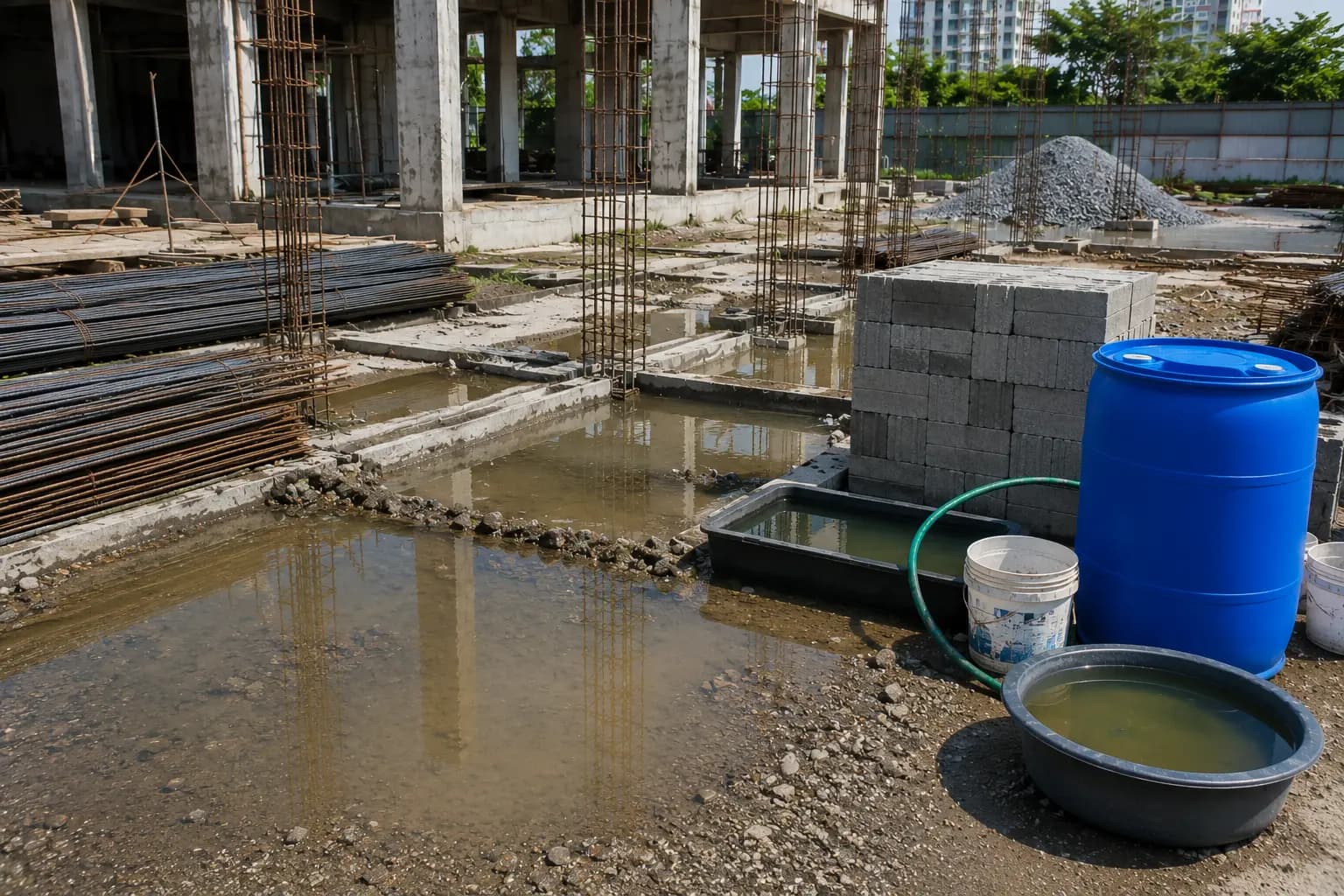Construction sites