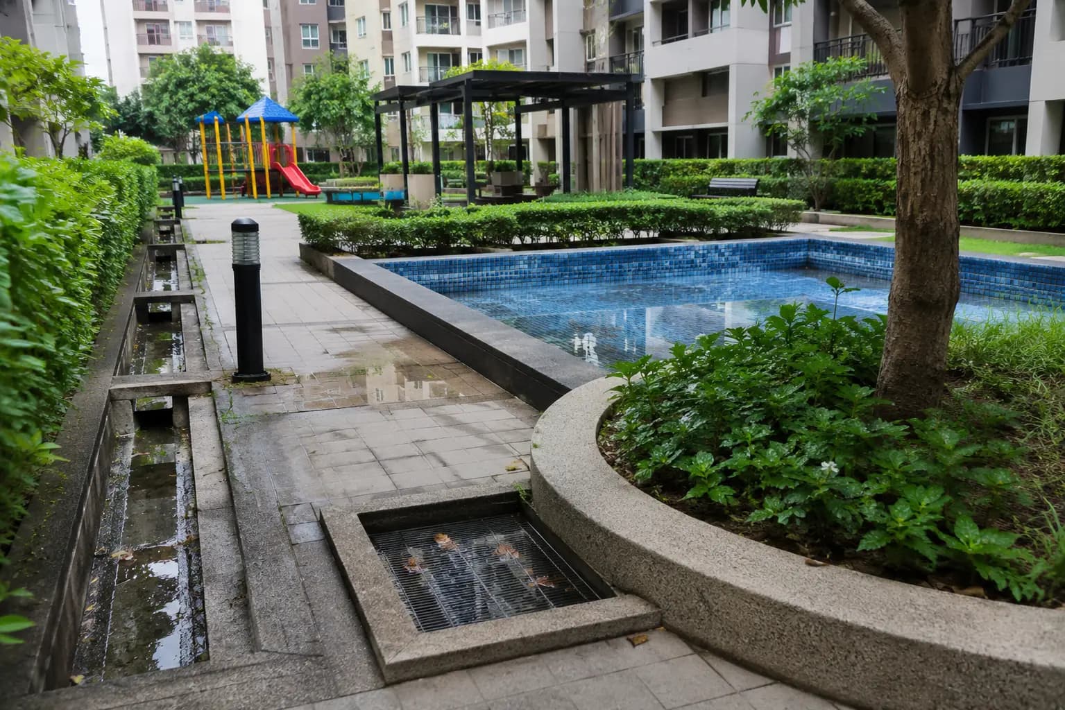 Residential societies and community spaces