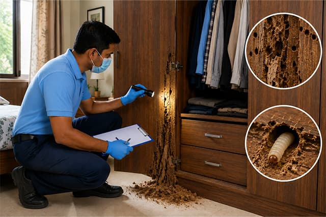 Wood Borer Control Services in Bangalore