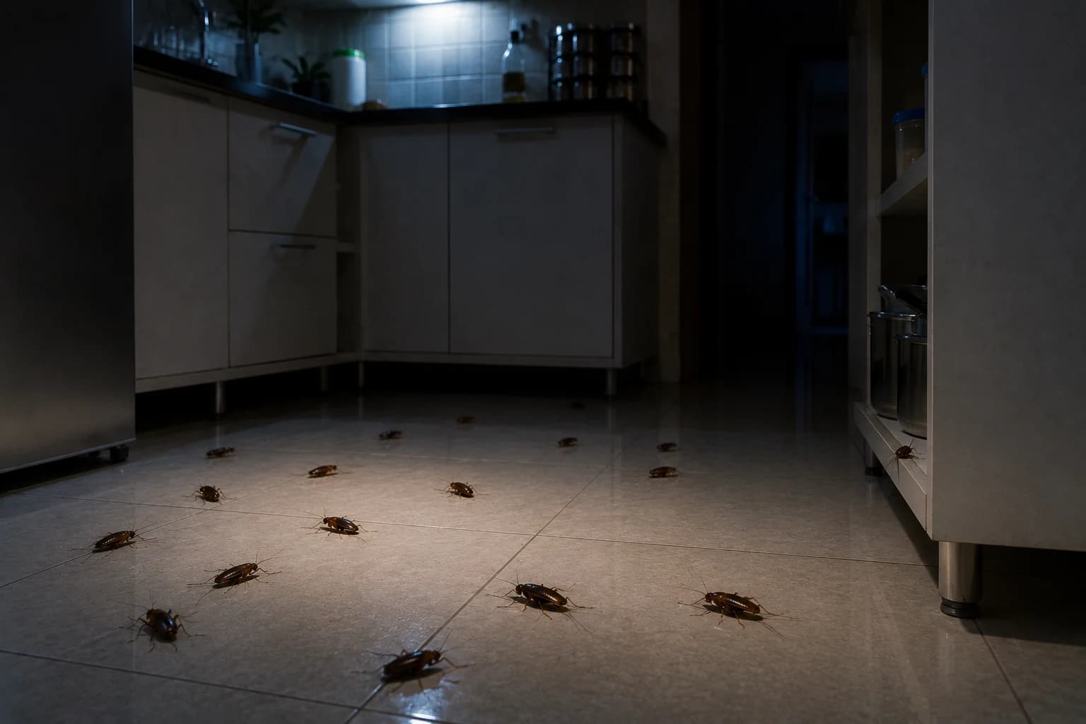 Increased activity during nighttime
